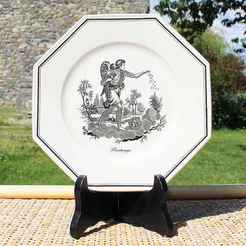 Assiette vintage villeroy - assiette, &