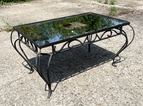 Table basse fer forgé - , et