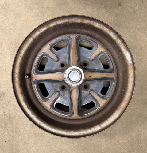 Midget rostyle steel wheel - mg,