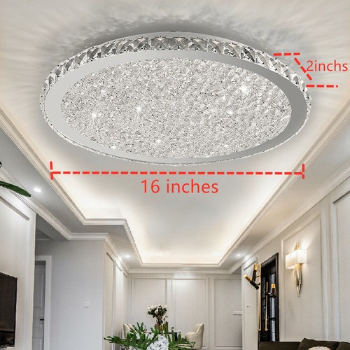 Modern crystal led ceiling - crystal,