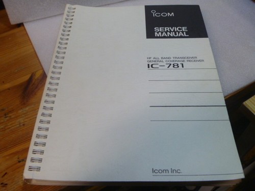 Original icom 781 - ic-781, service