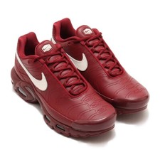 Nike Air Max Plus TN Tiempo Retro Sneakers Logo Trainers Team Red Shoes Men 9UK
