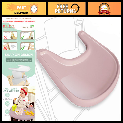Ergonomic high chair table for - chair,