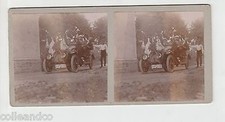 Vue Stéréoscopique / Stéréo : ANCIENNE AUTO ANCETRE VOITURE