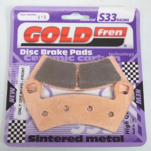 Plaquette frein gold - de,