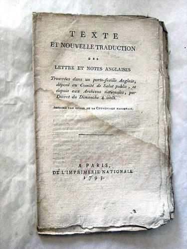 Livre ancien lettre trouvée - ancien,