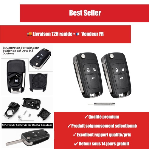 Coque clé voiture boutons - voiture,