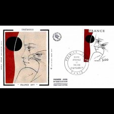 FDC soie - Tableau-Oeuvre