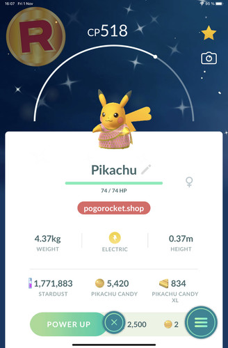 Shiny pikachu saree costume - saree, go