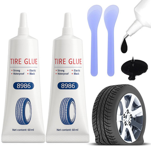 Colle vulcanisante pneu 120ml - pneu,