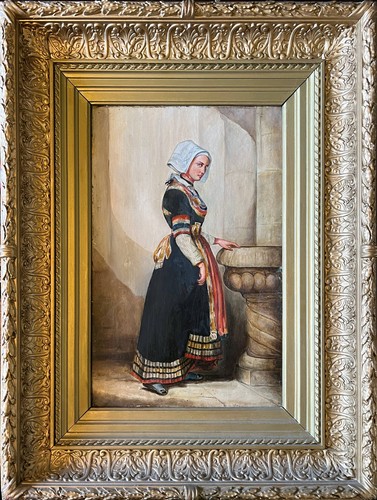Tableau hst portrait jeune - "portrait, de
