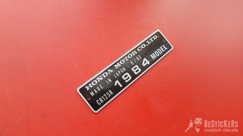 Honda cr125 125 1984 84 - cr125, cr