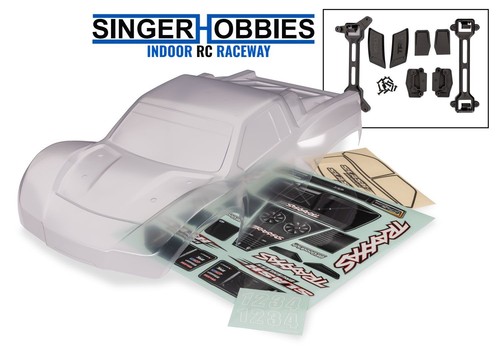 Traxxas 6958 clear clipless - clear,