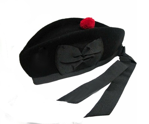Uni glengarry casquette avec - uni,