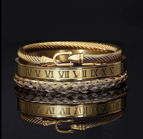 Bracelet acier inoxydable - 3x,
