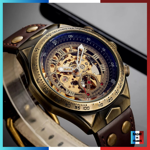 Automatic watch gold - ✅,