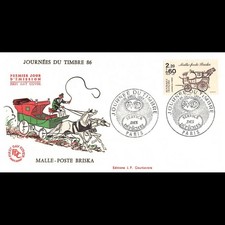 FDC JF - Journée du timbre 86