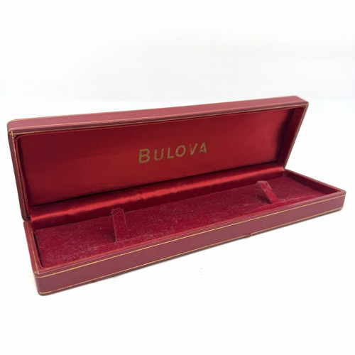 Boîte vintage bulova - boîte, en