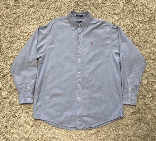 Chemise polo ralph lauren bleu - polo,