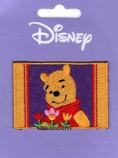 WINNIE L'OURSON & FLEURS Disney Applique En Tissu Thermocollant Patch