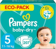 PAMPERS BABY DRY TAILLE 5 207