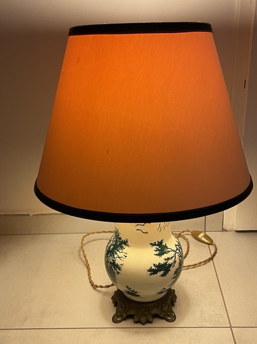 Llampe céramique vintage avec