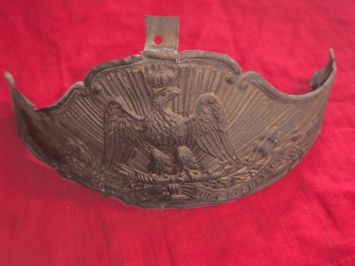 Plaque casque pompier 1855 - de,