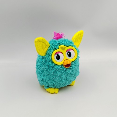 Peluche furby bleu - furby, jaune