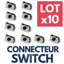 ►10 Switch Bouton Poussoir Interrupteur Clé Auto Plip pour Télécommande TOYOTA
