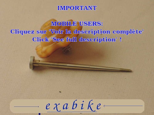 Aiguille carburateur pour - aiguille, de