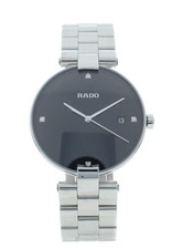 Rado Coupole 36mm Quartz Black Dial Stainless Steel Ladies Watch R22852703