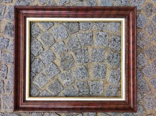 frame 15F gold patinated wood foliage 65 cm x 54 cm frame painting decoration