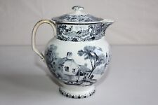 Très ancienne petite verseuse en faïence Jules Vieillard Bordeaux, hauteur 14 cm