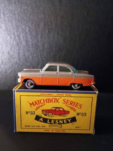 Matchbox 33a ford zodiac mkii - matchbox,