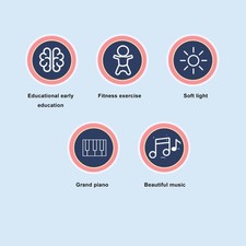 Tapis D'éveil Bébé Piano