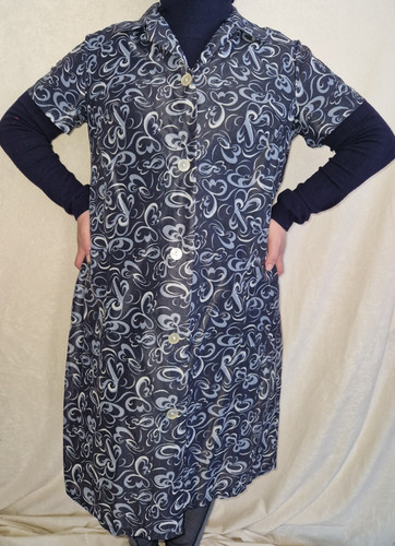 Nylon dederon smock apron - dederon,