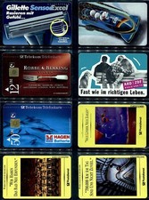 ALLEMAGNE - Lot de 8 cartes téléphoniques (année 1993)