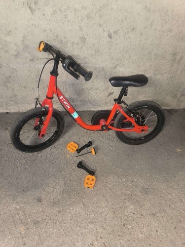 Twin vélo enfant rouge - vélo,