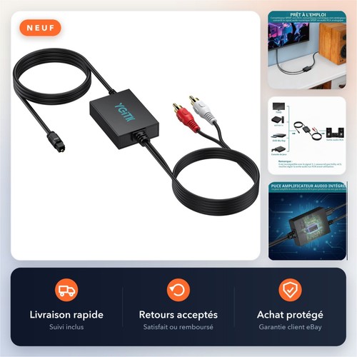 Convertisseur audio spdif - convertisseur,