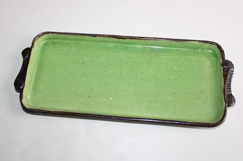 Ancien plat cake poterie - plat,