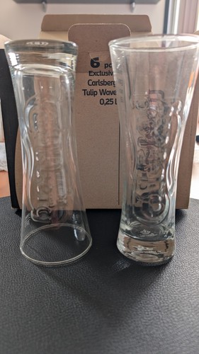 Carlsberg verres à - 6,