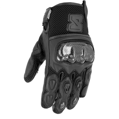 Gants moto route noir - -,