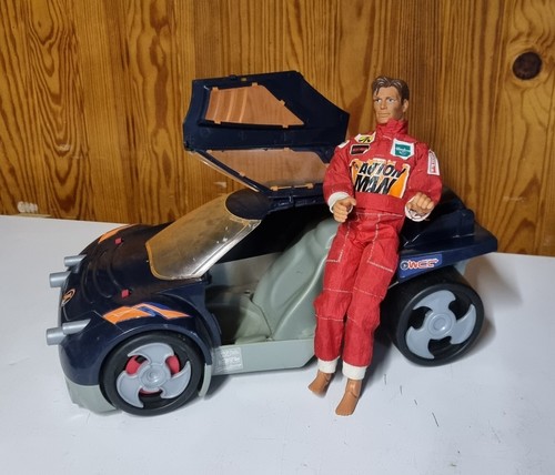 Voiture course pilote - de, et