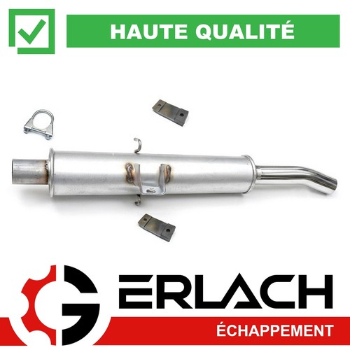 Silencieux arriere pour - , fiat