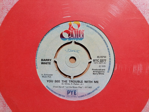 Barry white you see - see, the