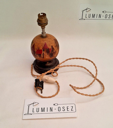 Pied lampe boule période - pied,
