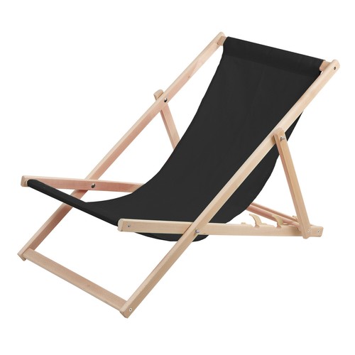 Chaise longue hêtre - longue, en