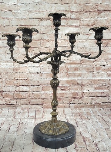 Candelabre bronze milo fait - en,