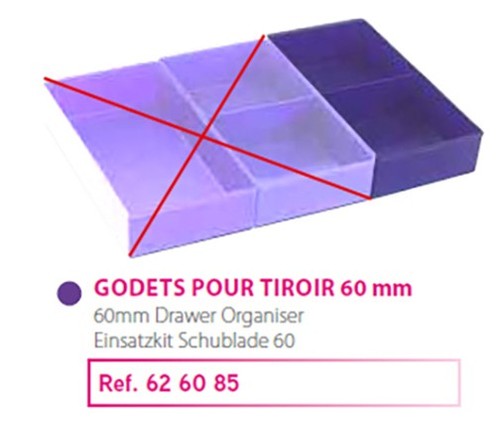 Rive godet violet - rive, pour
