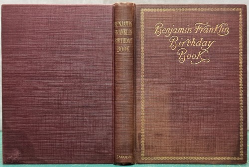 Benjamin franklin anniversaire - benjamin,